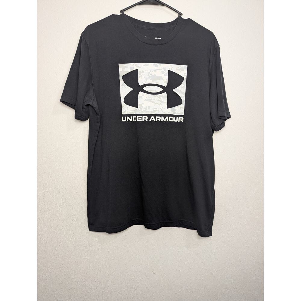 Men's Under Armour Logo T-Shirt Black Size M